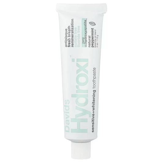 Davids Hydroxi Premium Toothpaste Sensitive Whitening Nano-hydroxyapatite Peppermint