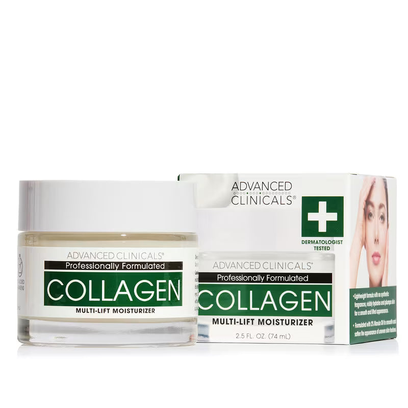 Advance Clinicals Plant Based Collagen Multi-Lift Moisturizer 59ML