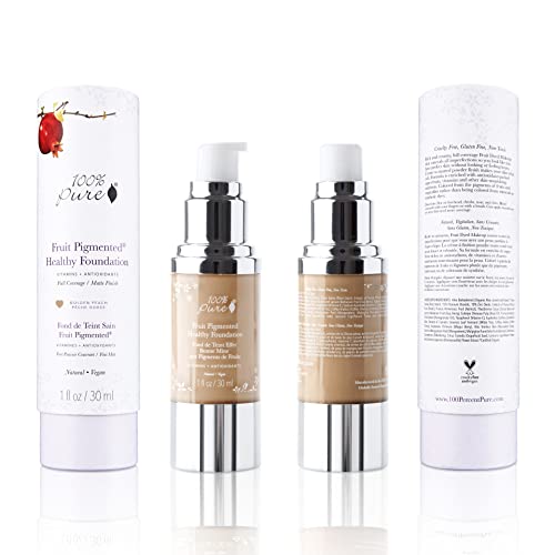 100% Pure Fruit Pigmented Healthy Foundation (Golden Peach) 30ml
