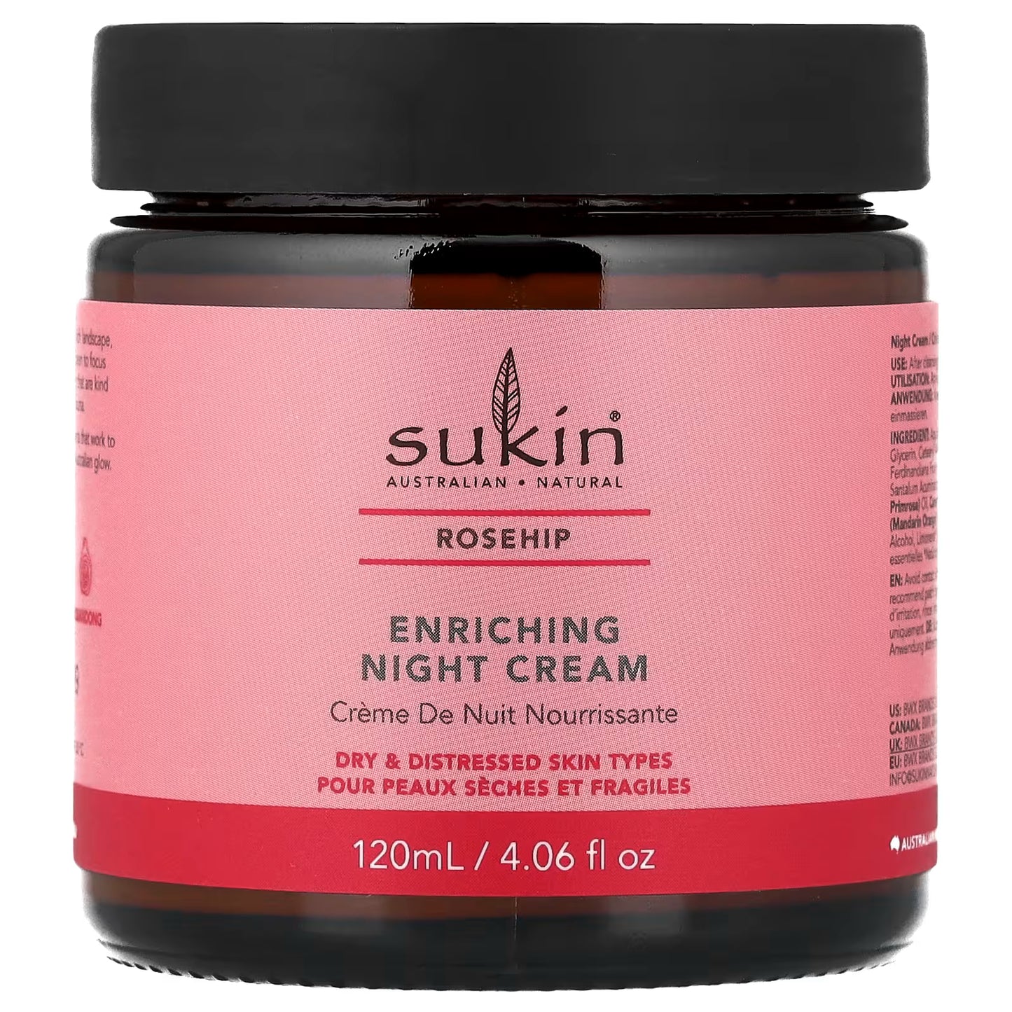 Sukin Rosehip Enriching Night Cream 120ML