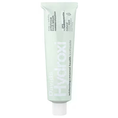 Davids Hydroxi™ Kids + Adults Whitening + Enamel Health Toothpaste / Natural Mild Mint 113g
