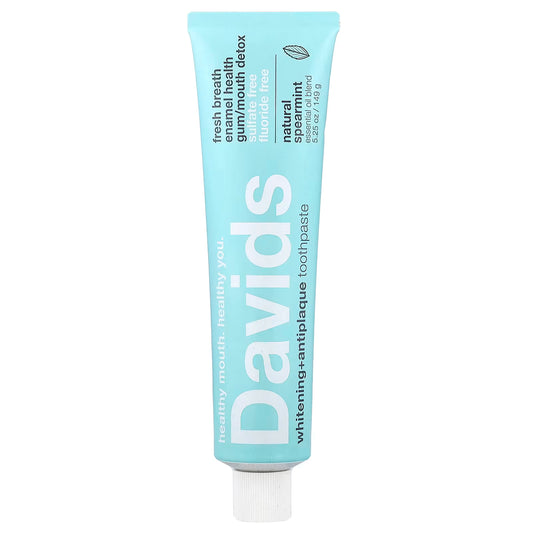 Davids Premium Whitening + Anti-plaque Toothpaste / Spearmint 149g