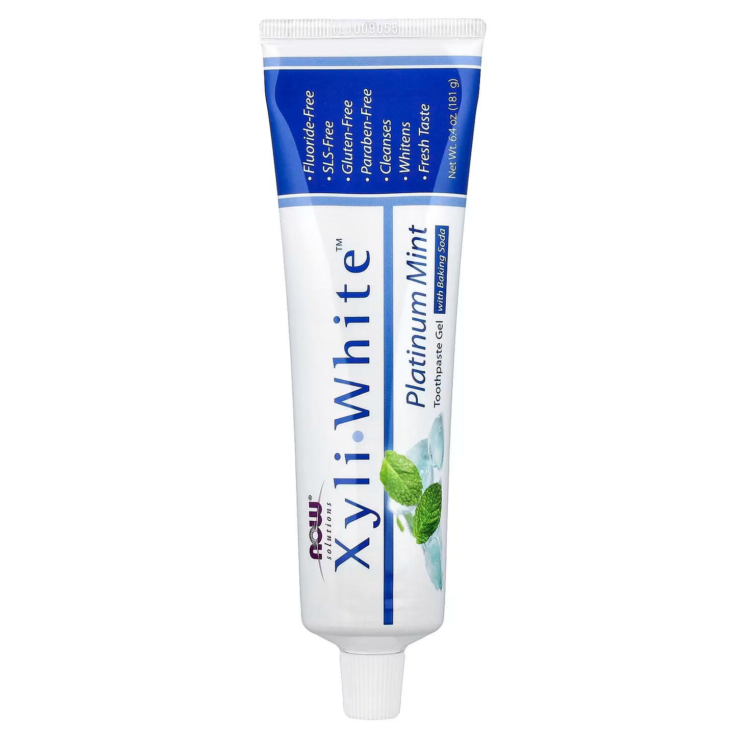NOW Solutions Xyliwhite Platinum Mint Toothpaste Gel with Baking Soda 181G