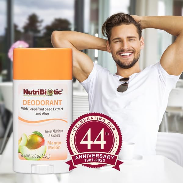 NutriBiotic Mango Melon with Grapefruit Seed Extract and Aloe 75g