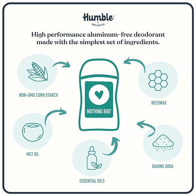 Humble Black Spruce Aluminum Free Deodorant 70 g