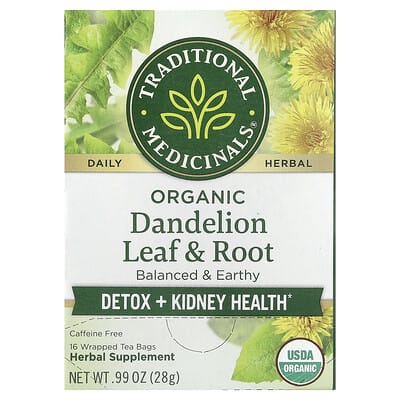Traditional Medicinals Organic Dandelion Leaf & Root 24G