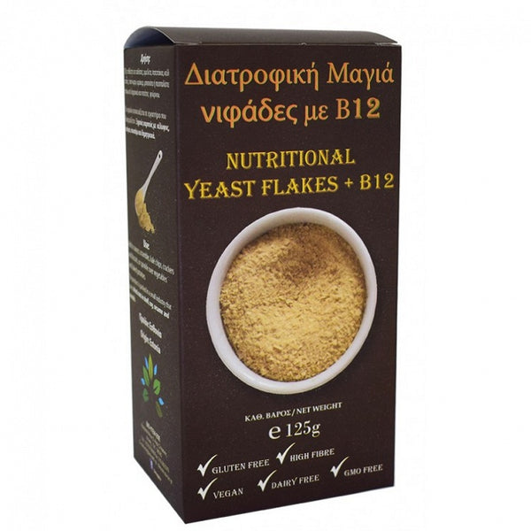 Nutritional yeast flakes with B12 GMO Free  125g