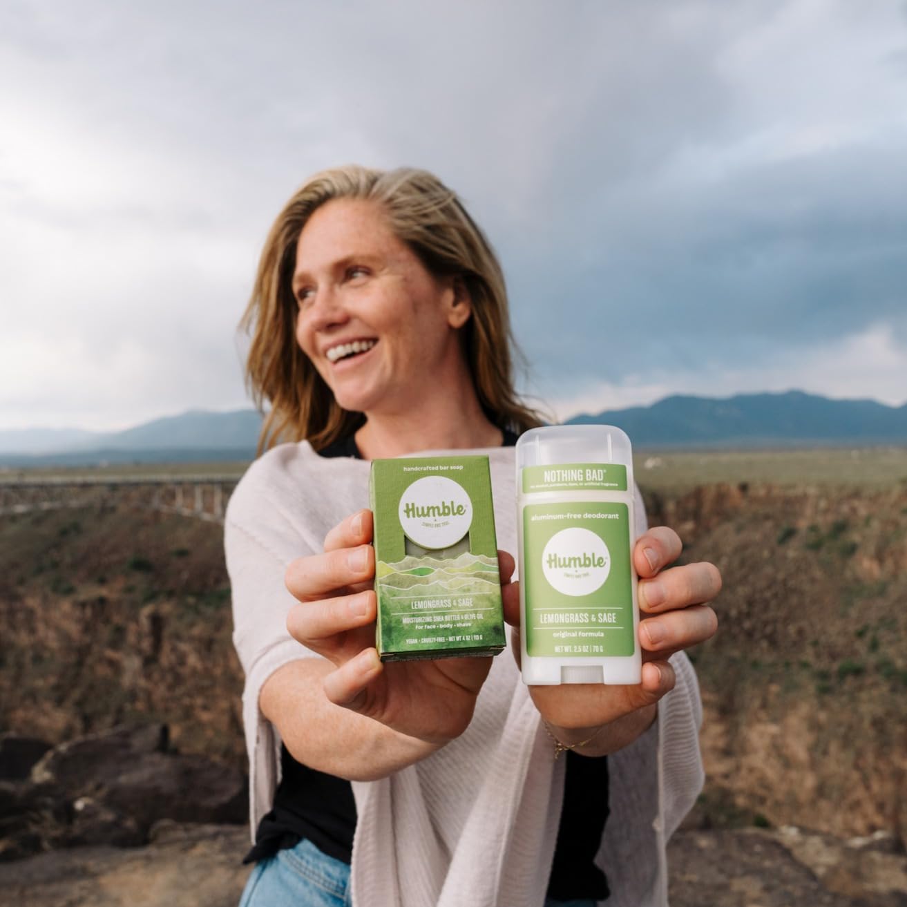 Humble Lemongrass & Sage Aluminum Free Deodorant 70g