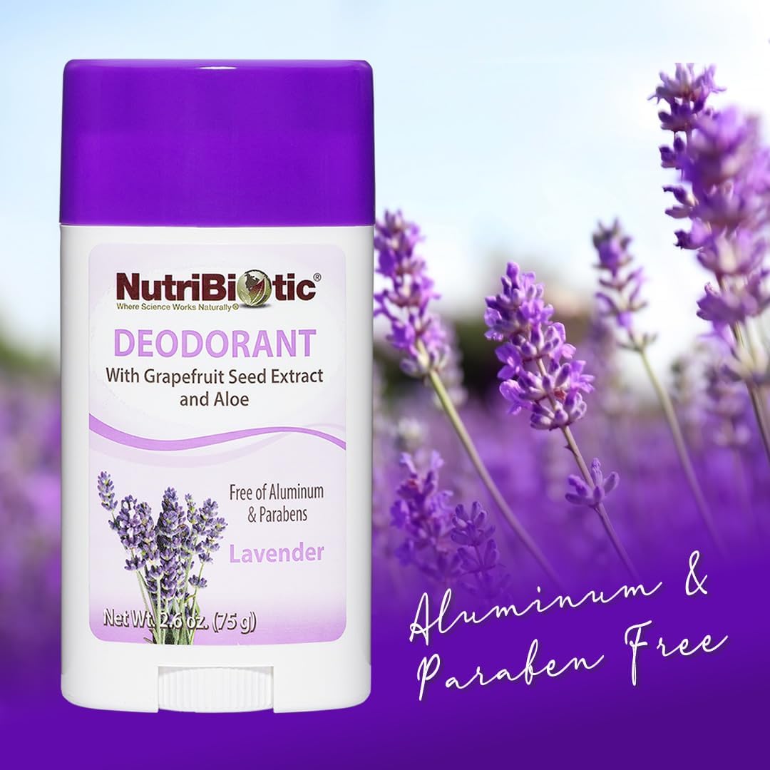 NutriBiotic Lavender with Grapefruit Seed Extract and Aloe 75g