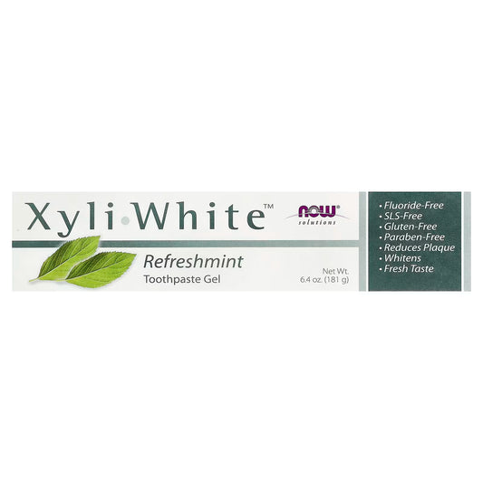 NOW Solutions Xyliwhite Refreshmint Toothpaste Gel 181G