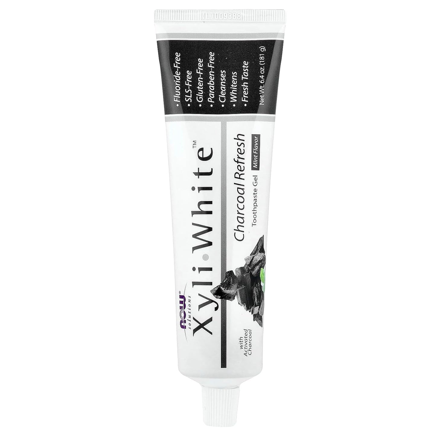 NOW SOLUTION XyliWhite™ Charcoal Refresh Toothpaste Gel 181 G