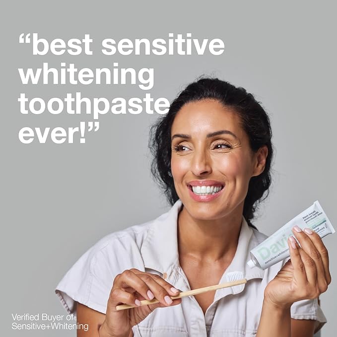 Davids Premium Toothpaste Sensitive Whitening Nano-Hydroxyapatite / Peppermint 50g.