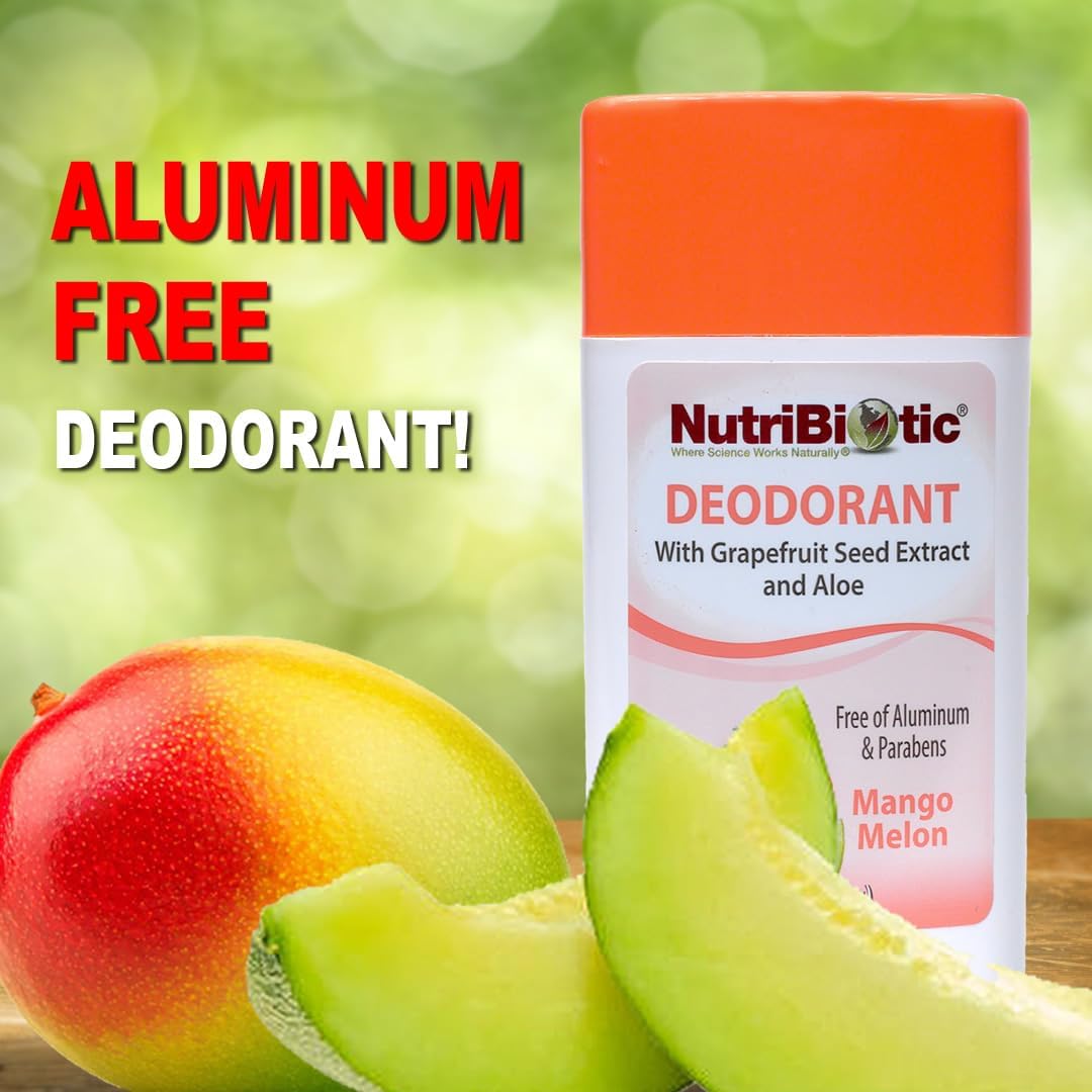 NutriBiotic Mango Melon with Grapefruit Seed Extract and Aloe 75g