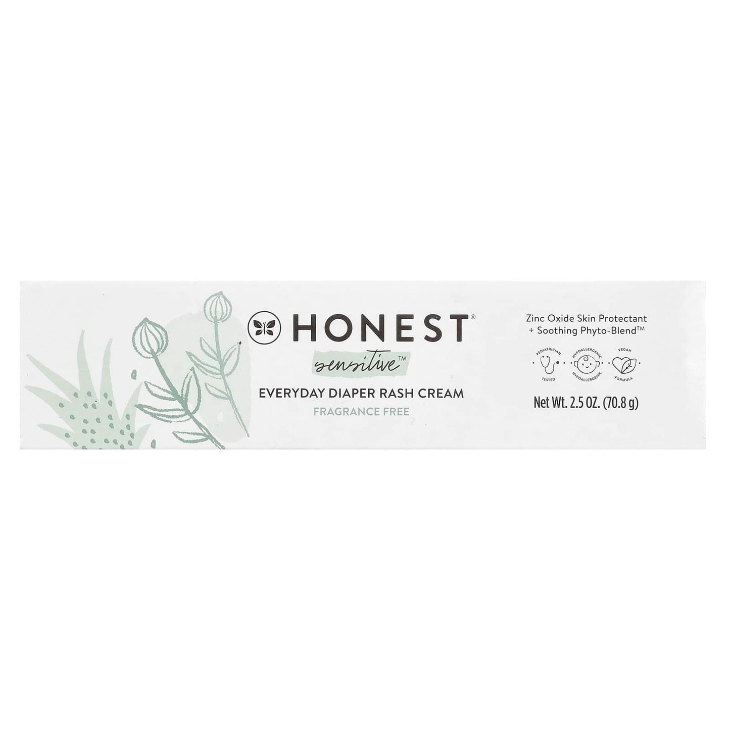 Honest - Diaper Rash Cream, Sensitive  70.8g