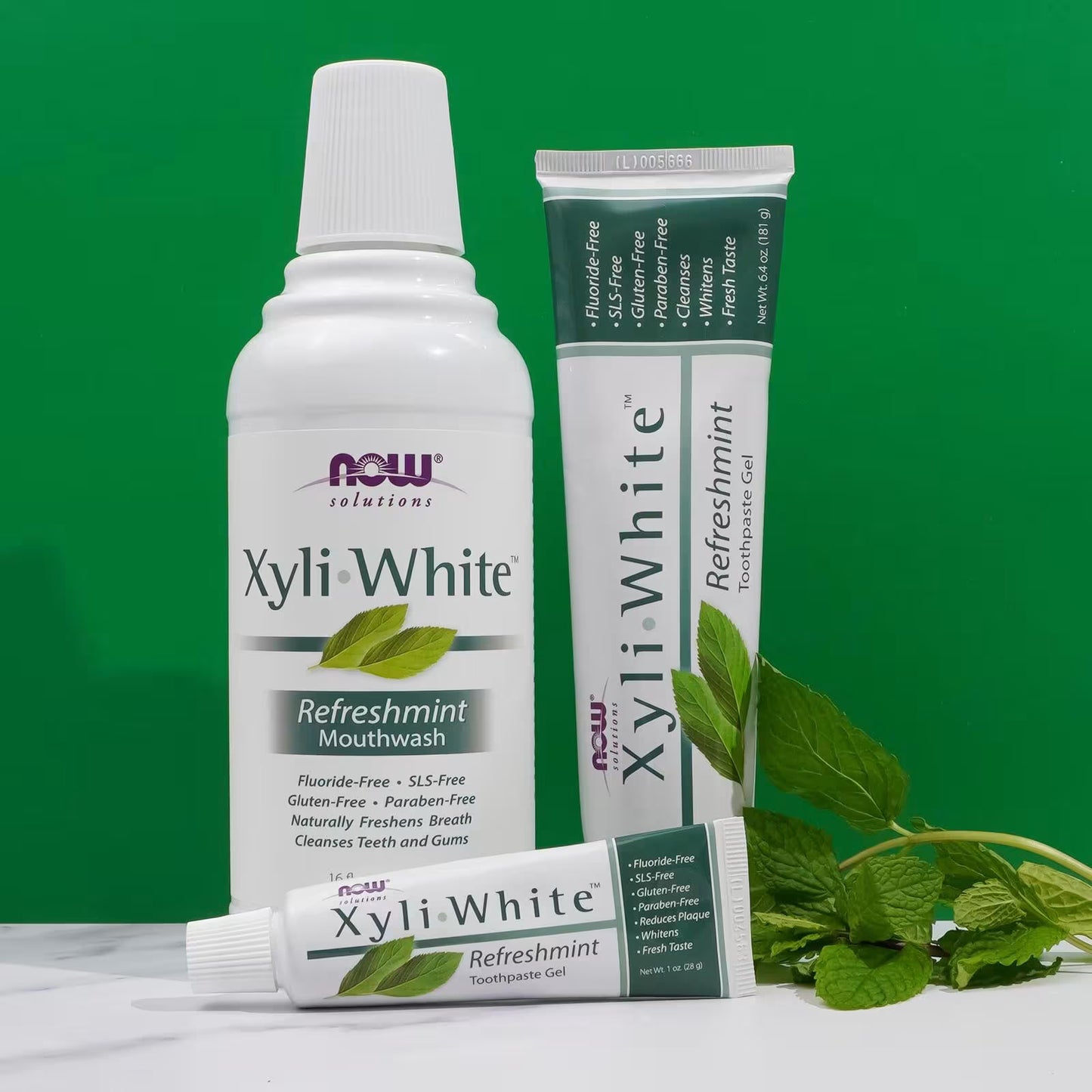 NOW Solutions Xyliwhite Refreshmint Toothpaste Gel 181G