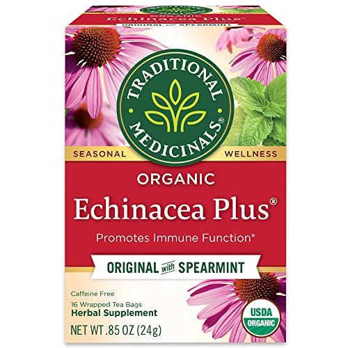 Traditional Medicinals Organic Echinacea Plus Original with Spearmint 24G