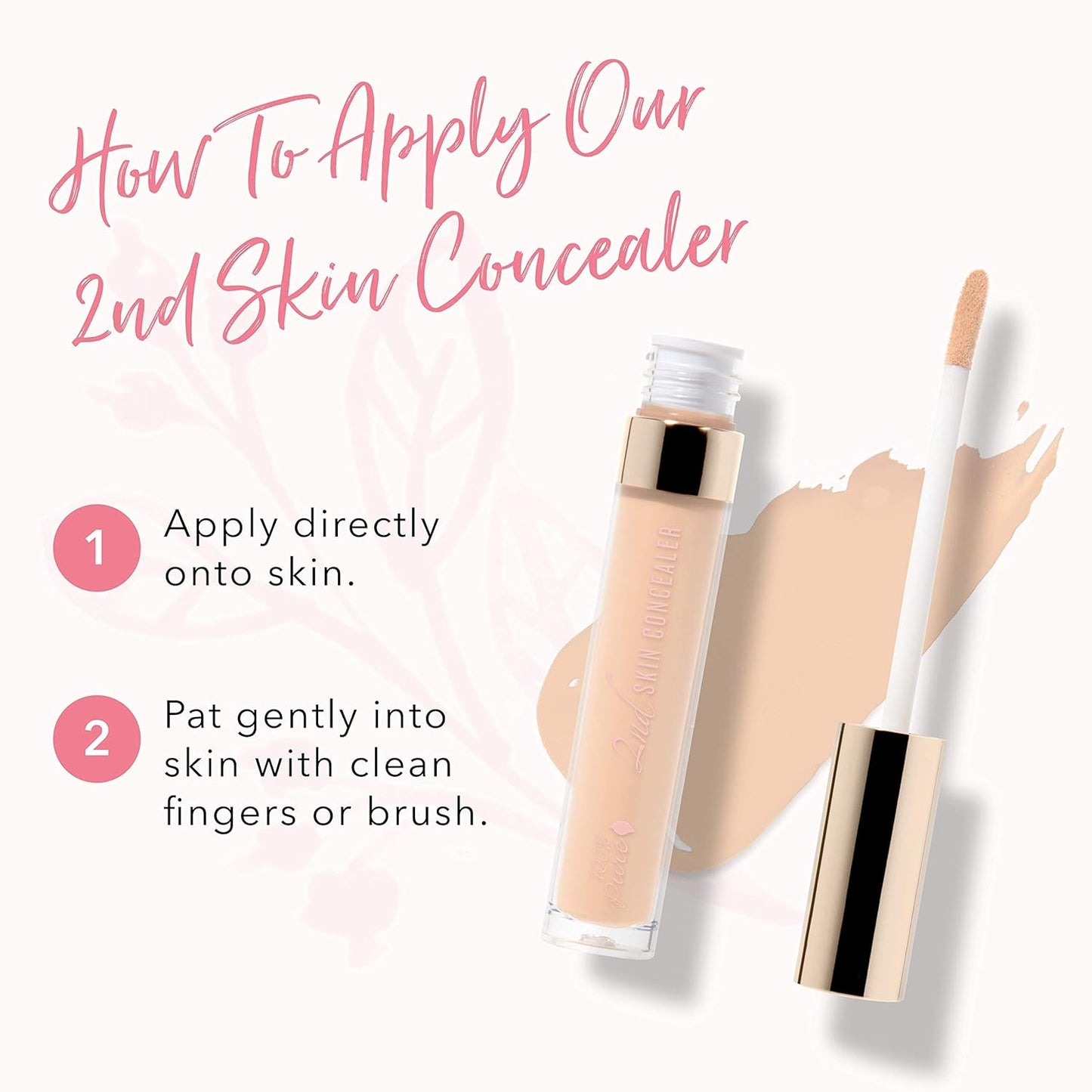 100% Pure Fruit Pigmented 2nd Skin Concealer (Shade 2) 5ml