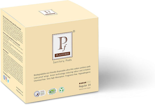 PLASTFREE Regular Pads 14 Pads