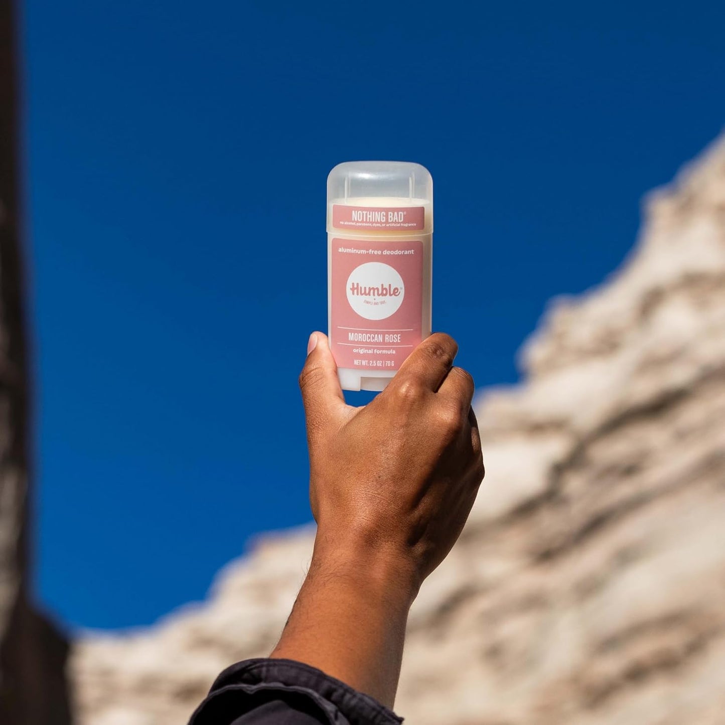 Humble Moroccan Rose Aluminum Free Deodorant 70 g