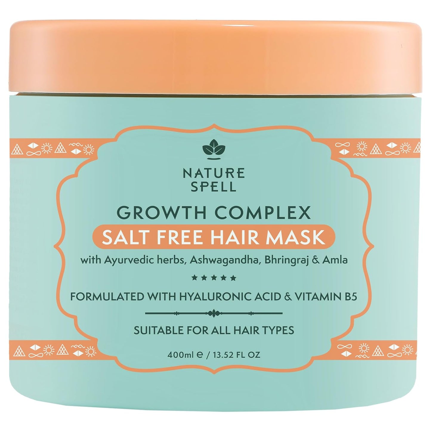 Nature Spell Growth Complex Salt Free Hair Mask 400ML
