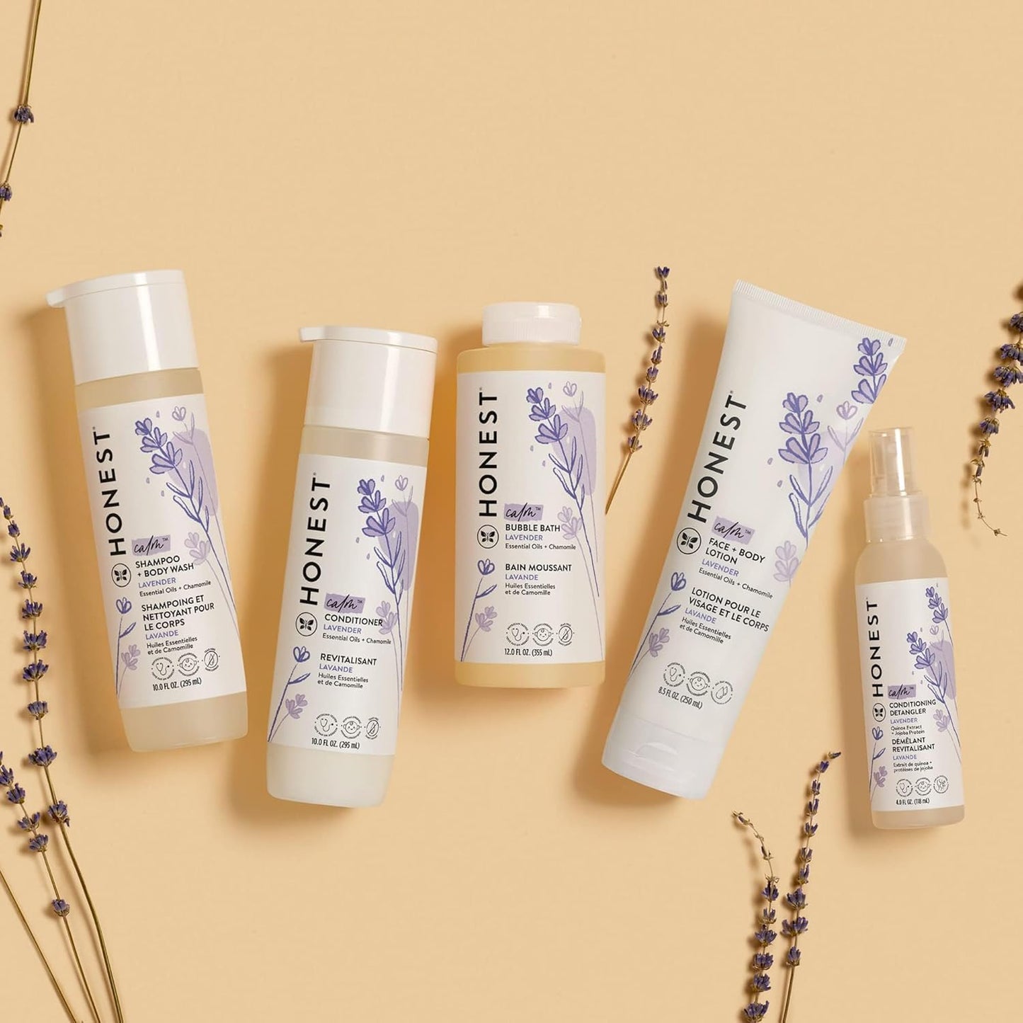 Honest Calm Conditioner Lavender Essential Oils + Chamomile 295 ML