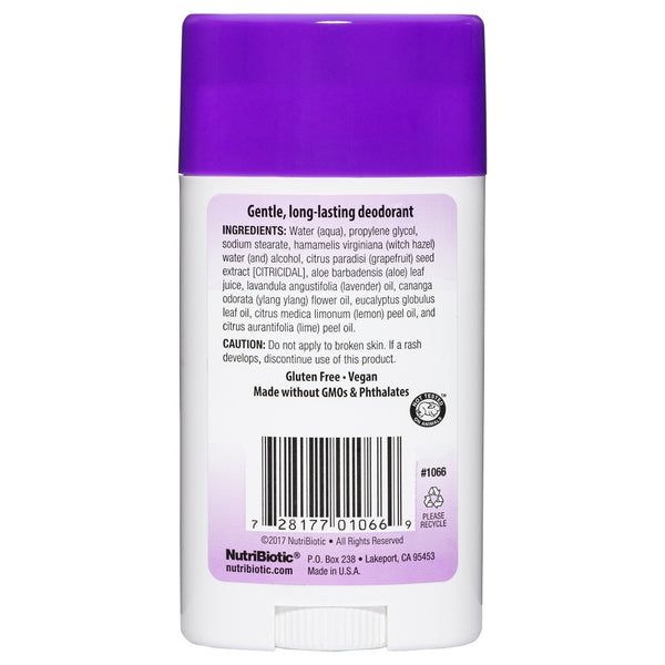 NutriBiotic Lavender with Grapefruit Seed Extract and Aloe 75g