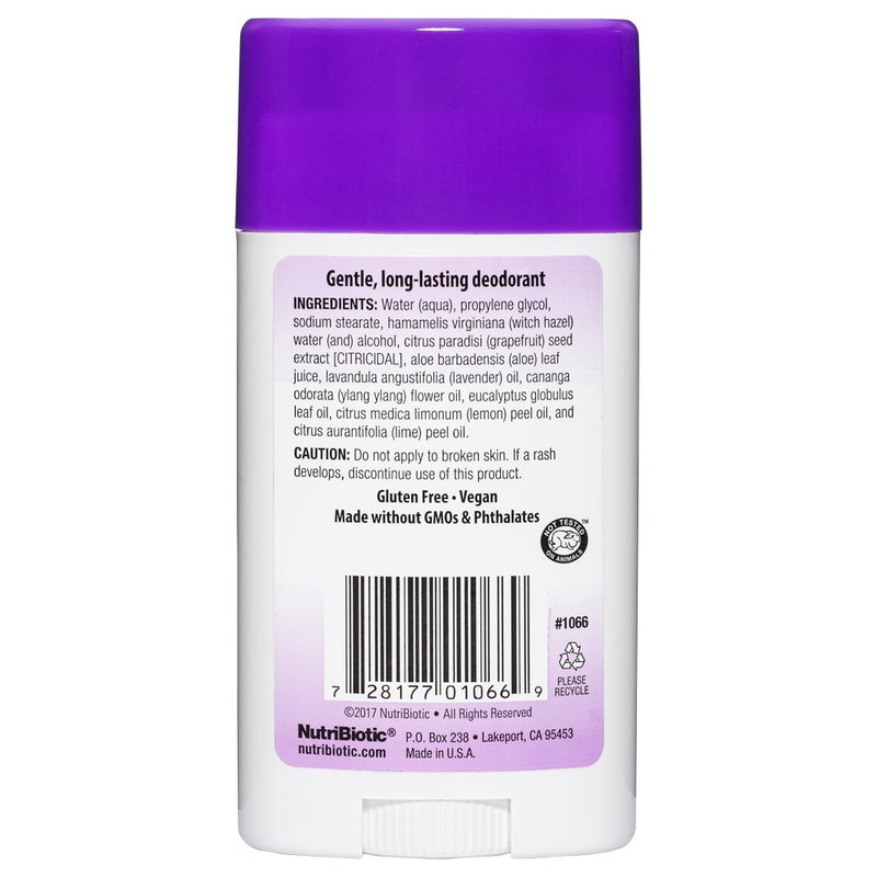 NutriBiotic Lavender with Grapefruit Seed Extract and Aloe 75g