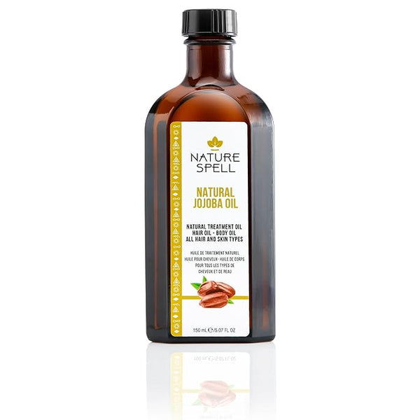 Nature Spell Natural Jojoba Oil For Hair & Skin 150ML