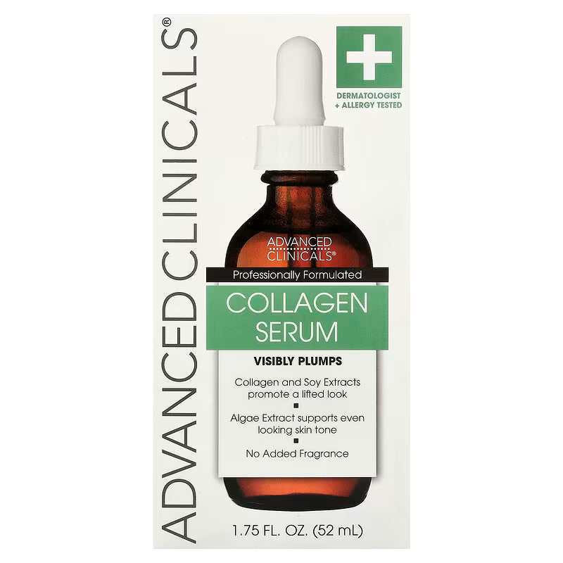 Advanced Clinicals Collagen Facial Serum 52ml