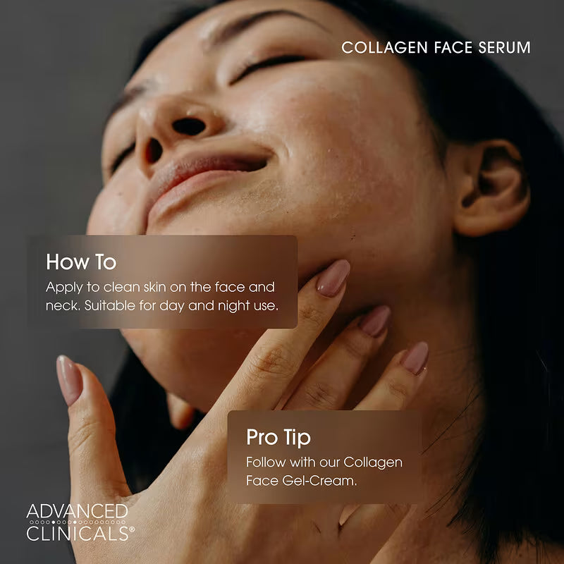 Advanced Clinicals Collagen Facial Serum 52ml