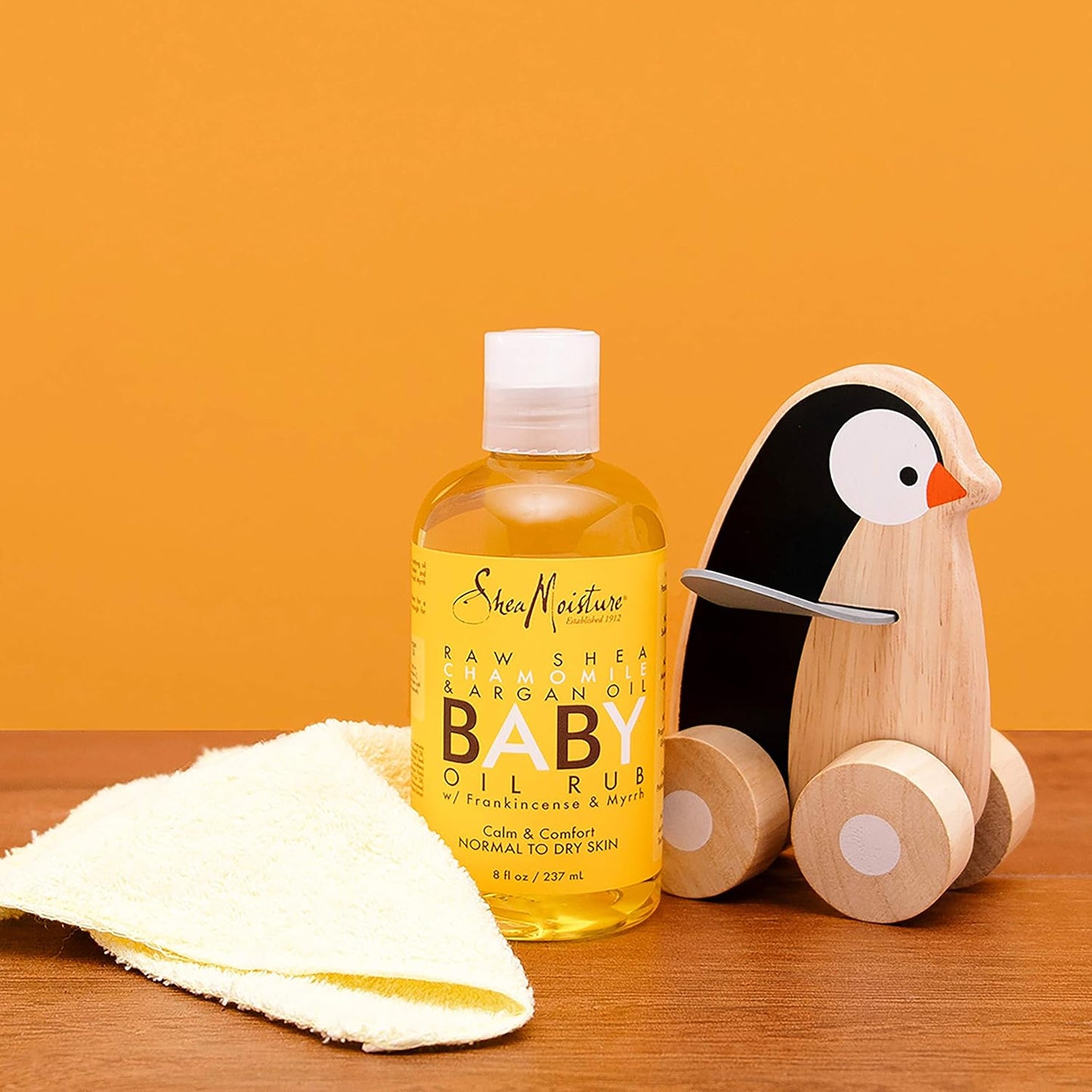 Shea Moisture Baby Oil Rub Raw Shea Chamomile & Argan Oil 237ML