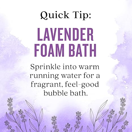 AURA CACIA Foam Bath Calming Lavender 70.9G