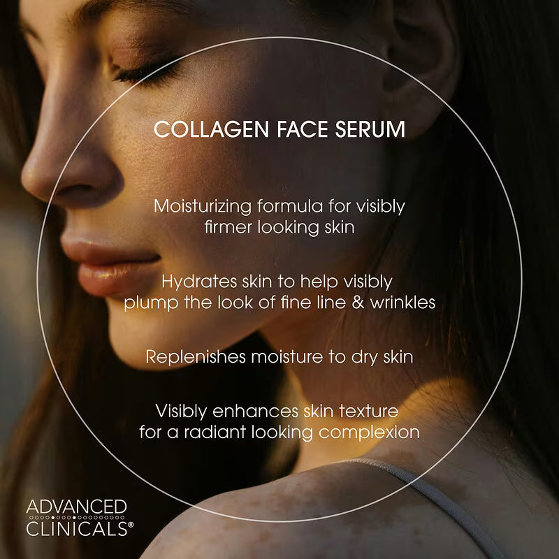 Advanced Clinicals Collagen Facial Serum 52ml