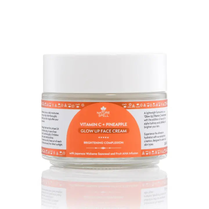 Nature Spell Glow Up Face Cream Vitamin C & Pineapple 100ML