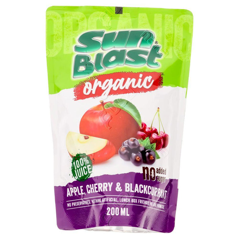 SB Organic Apple , Cherry & BlackCurrant 200ml