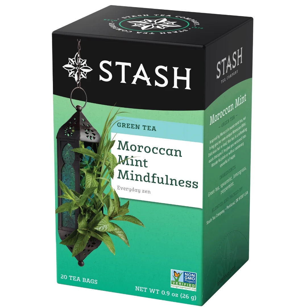 Stash Herbal Tea Moroccan Mint Mindfulness 26G
