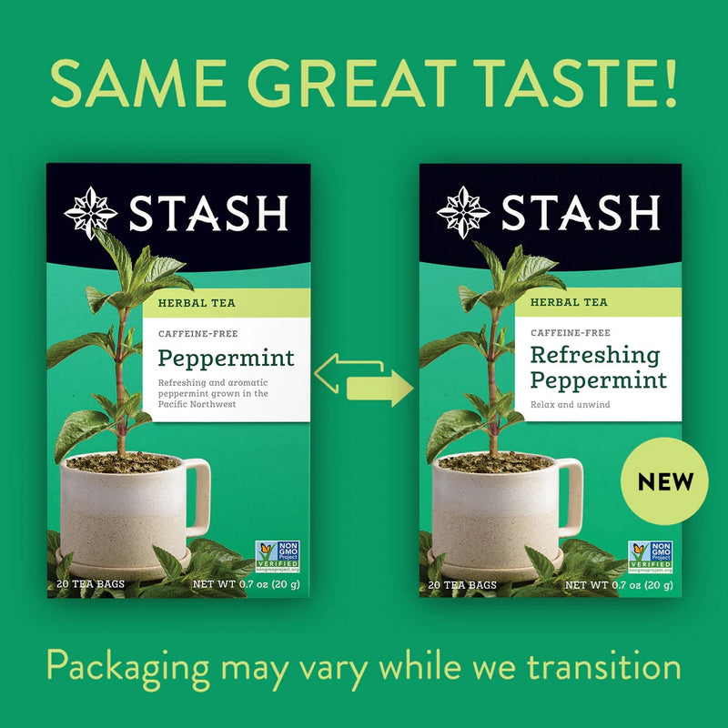 Stash Herbal Tea Refreshing Peppermint 20G