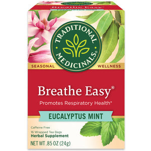 Traditional Medicinals Organic Breathe Easy Eucalytus Mint 24G