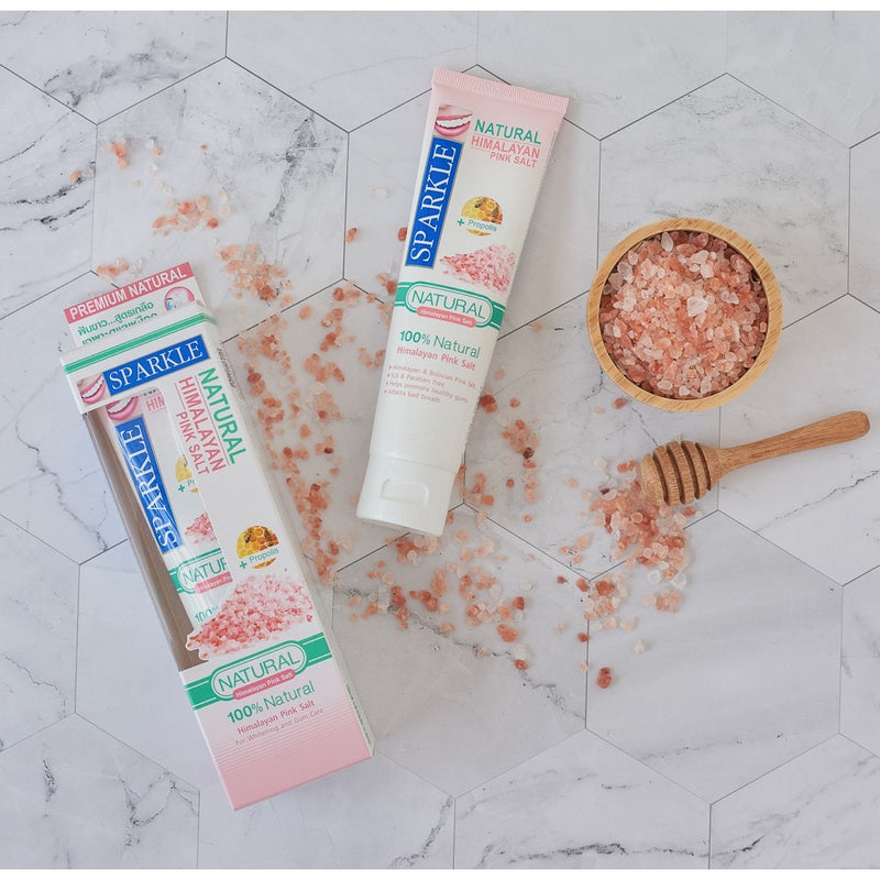 Sparkle Natural Himalayan Pink Salt Toothpaste 100G