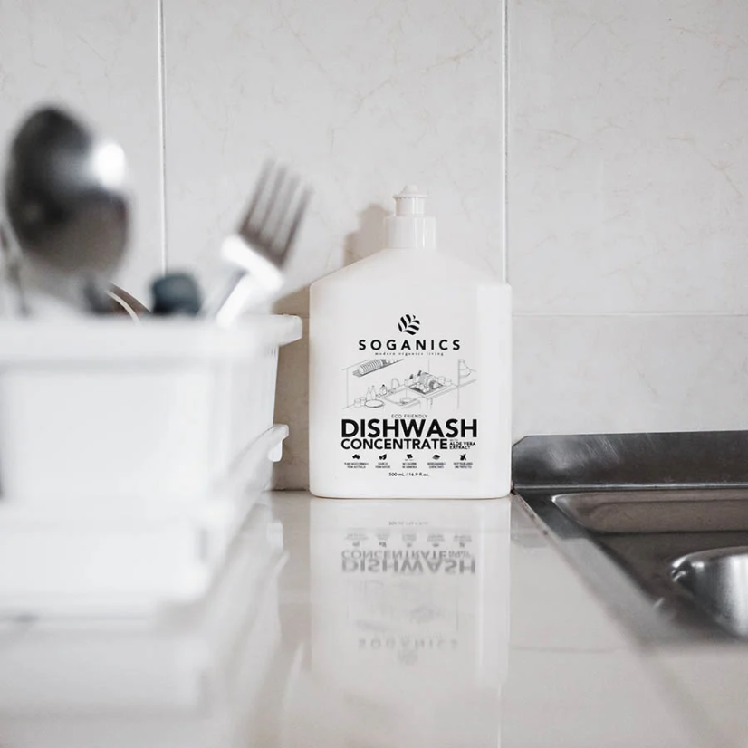 SOGANICS Dishwash Concentrate With Aloe Vera Extract 500ML