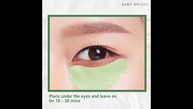 Baby Bright Aloe Vera & Fresh Collagen Eye Mask 2.5G.