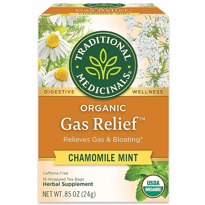 Traditional Medicinals Organic Gas Relief Chamomile Mint 24G