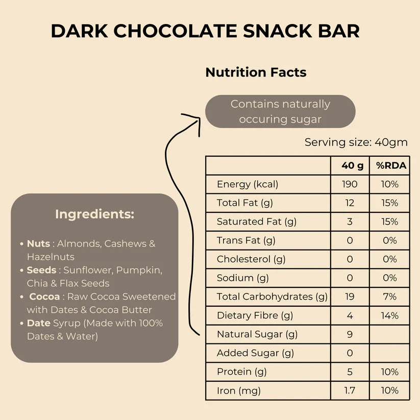 Nothing Silly Dark Chocolate 40g
