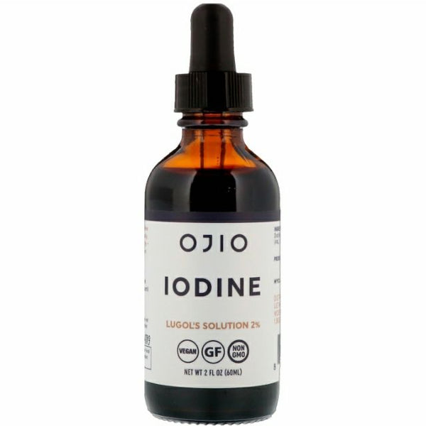 Ojio, Iodine, Lugol's Solution 2% 60 ml