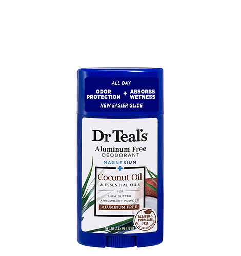 Dr Teal's Aluminum Free Deodorant with Coconut Oil 75 g