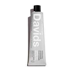 Davids Premium Whitening + Anti-plaque Toothpaste / Natural Mint + Charcoal 149g