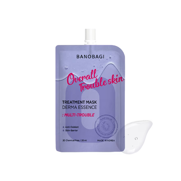 BANOBAGI TREATMENT MASK DERMA ESSENCE OVERALL TROUBLE SKIN 20ML