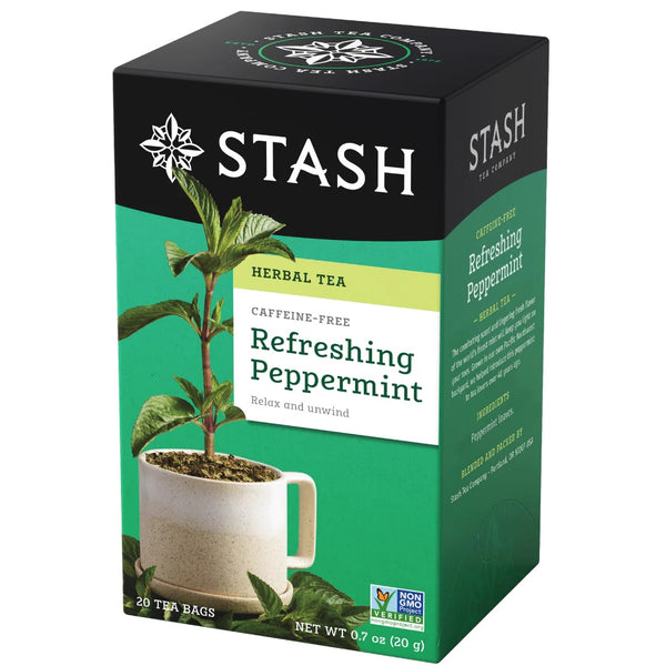 Stash Herbal Tea Refreshing Peppermint 20G