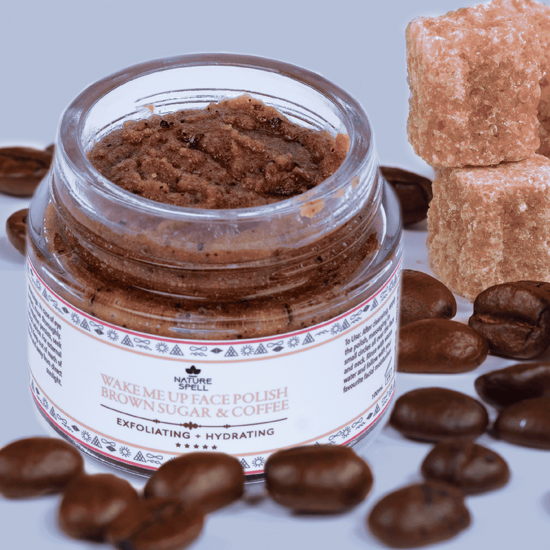 Nature Spell Wake Me Up Face Polish Brown Sugar & Coffee 100ML