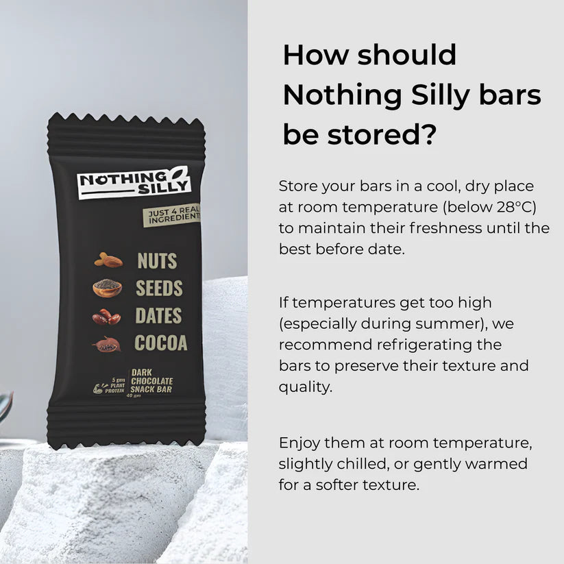 Nothing Silly Peanut Dark Chocolate 40g